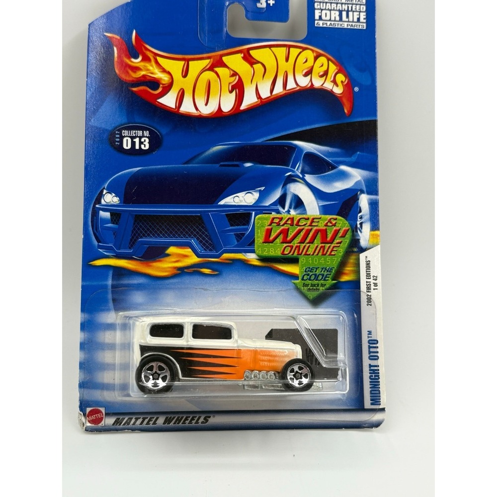 Hot Wheels 2002 First Editions Series Midnight Otto‎ 1/42 Collector #13